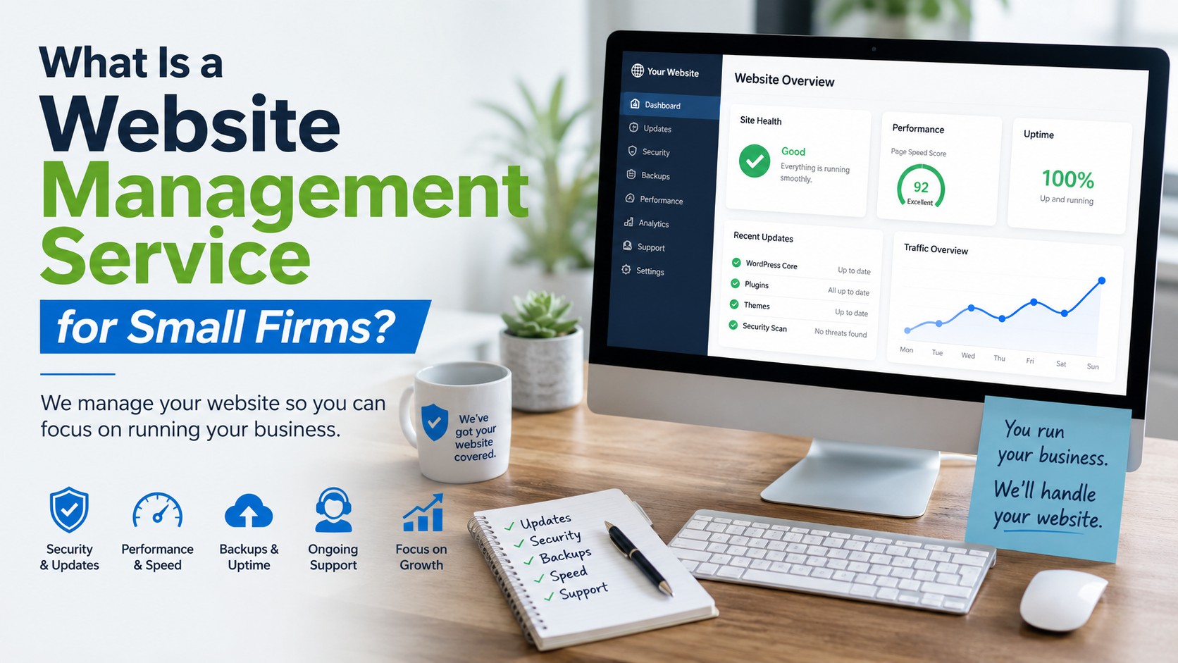 What Is a Website Management Service for Small Firms?